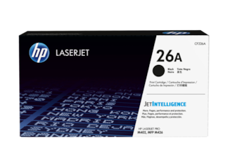 HP 26A Black Original LaserJet Toner Cartridge, CF226A