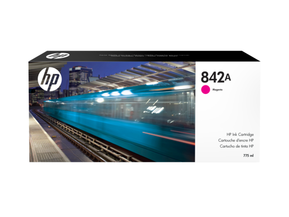 Image for HP 842A 775-ml Magenta PageWide XL Ink Cartridge from HP2BFED