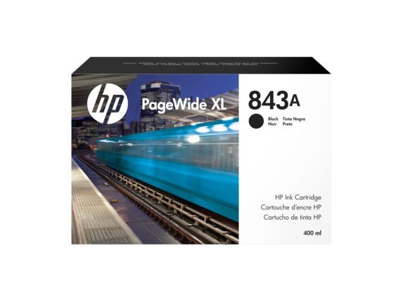 Image for HP 843A 400-ml Black PageWide XL Ink Cartridge from HP2BFED