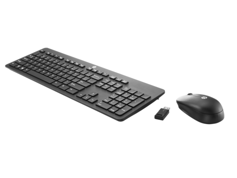 HP drahtlose Slim-Tastatur und -Maus