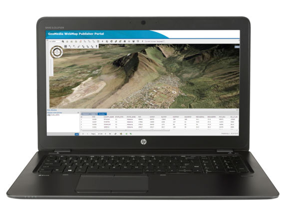 HP ZBook 15u G3 Mobile Workstation with Intel® Core™ i7-6600U