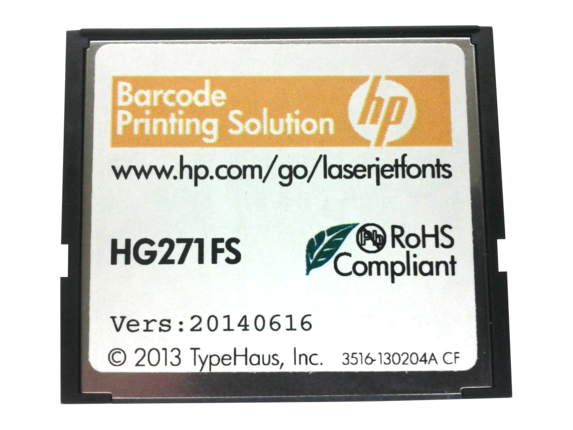 Image for HP BarCode Printing Solution from HP2BFED