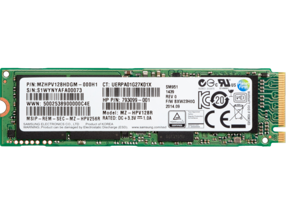 HP 128 GB TLC 2280 M.2 Solid State Drive