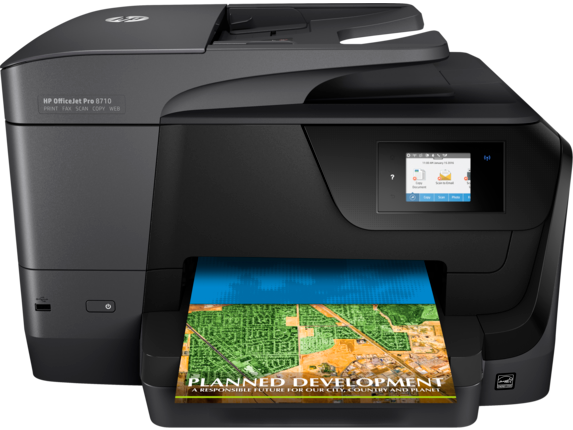 Business Ink Printers, HP OfficeJet Pro 8710 All-in-One Printer