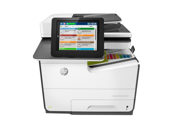 HP PageWide Printers, HP PageWide Enterprise Color MFP 586f