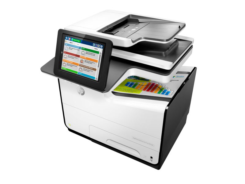 Impresora multifunción HP PageWide Enterprise Color Flow MFP 586z Inyección de Tinta térmica A4 Gris Inyección de Tinta térmica, Color, Color, Color, Mono, Imprimir, Escanear 