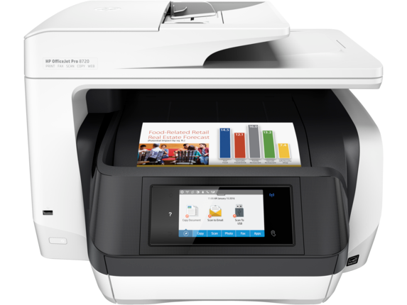 , HP OfficeJet Pro 8720 All-in-One Printer