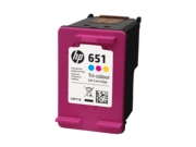 HP 651 C2P11AE háromszínű tintapatron eredeti C2P11AE Ink Advantage 5645 5575 mobil 202 252 (299 old.)