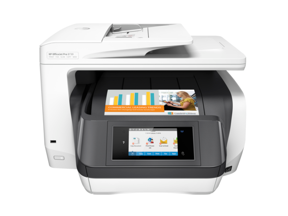 Hp officejet pro 8730 как подключить к интернету