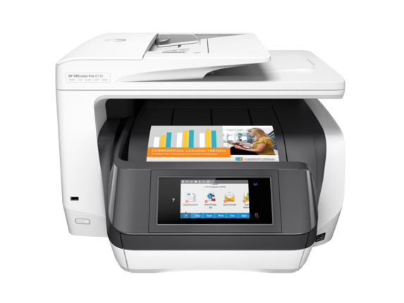 Business Ink Printers, HP OfficeJet Pro 8730 All-in-One Printer