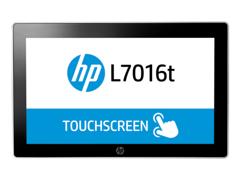 Monitor comercial sensível ao toque HP L7016t de 15,6 polegadas