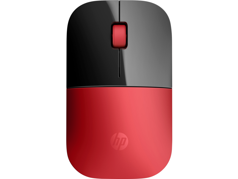 HP Wireless Mouse Z3700, Cardinal Red, matte/glossy finish)