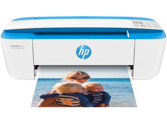 Inkjet All-in-One Printers, HP DeskJet 3755 All-in-One Printer w/ 4 months free ink through HP Instant Ink