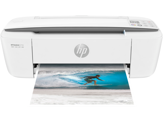 Image for HP DeskJet 3755 All-in-One Printer from HP2BFED