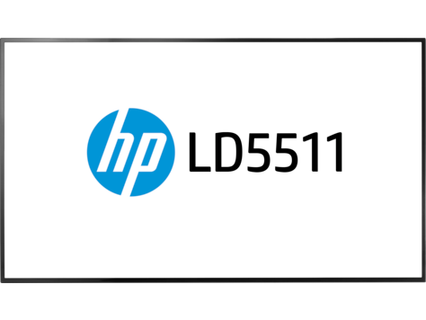 צג HP LD5511 של 55 אינץ' בתבנית גדולה