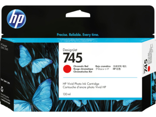 HP 745, (F9K00A) Chromatic Red Original Ink Cartridge HP 745, (F9K00A) Chromatic Red Original Ink Cartridge
