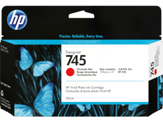 HP® 745 130-ml DesignJet Matte Black Ink Cartridge (F9J99A)