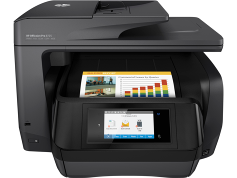 Imprimante Tout En Un Hp Officejet Pro 8725 Telechargements De Logiciels Et De Pilotes Assistance Clientele Hp