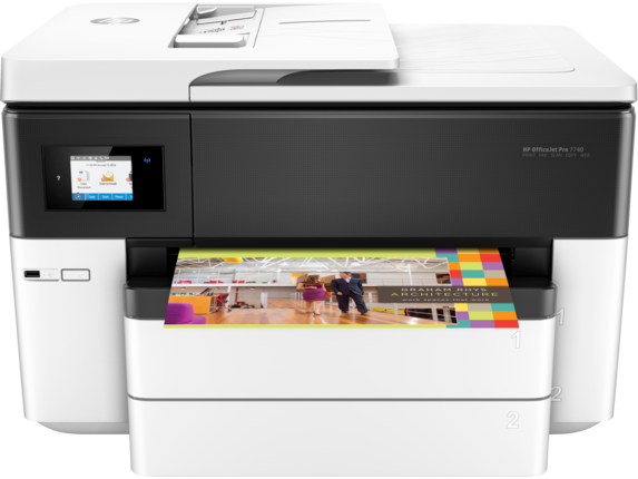 uformel Konvention Surichinmoi HP® OfficeJet Pro 7740 Wide Format Printer (G5J38A#B1H)