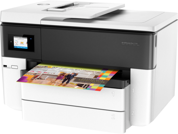 HP Officejet 7740 Wide Format All in One A3+ Printer - Lekki