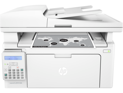 Как подключить принтер hp laser mfp 130 series к компьютеру