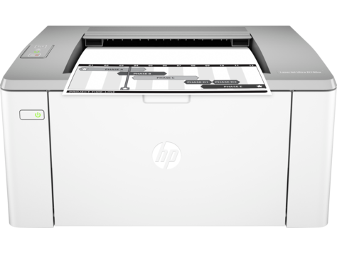 Hp laserjet ultra m106w мигает треугольник и не печатает