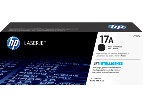 HP 17A CF217A eredeti fekete toner / festékkazetta LaserJet M102 M130 sorozatokhoz (1600 old.)