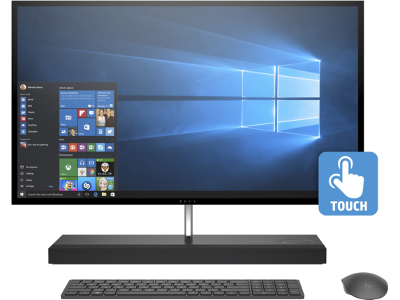 HP Home Desktop PCs, HP ENVY 27-b155qd All-in-One PC V9B30AA