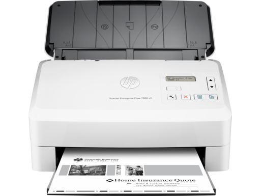 HP ScanJet Enterprise Flow 7000 s3 Sheet-feed Scanner HP ScanJet Enterprise Flow 7000 s3 Sheet-feed Scanner