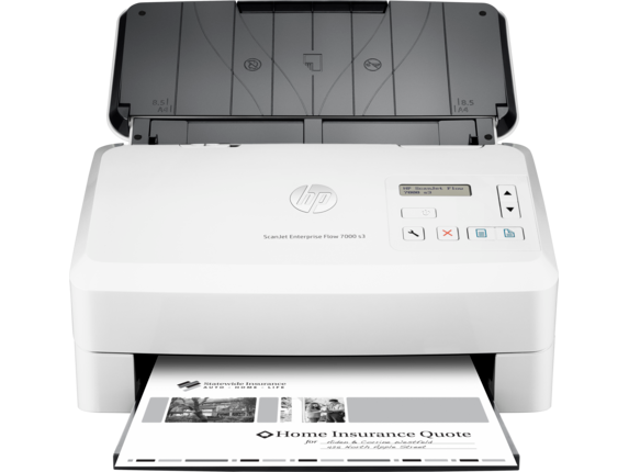 Image for HP ScanJet Enterprise Flow 7000 s3 Sheet-feed Scanner from HP2BFED