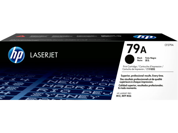 HP Laser Toner Cartridges and Kits, HP 79A Black Original LaserJet Toner Cartridge, CF279A