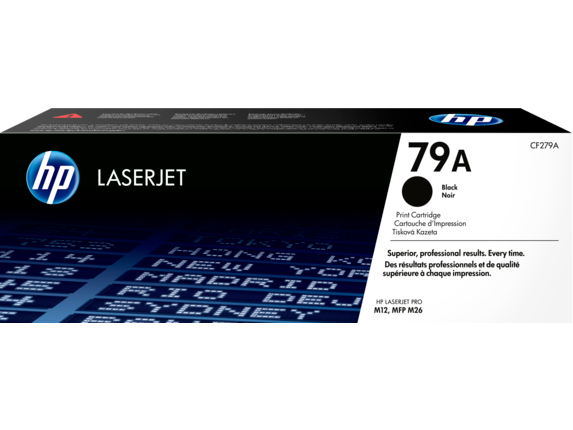 HP 79A Black Original LaserJet Toner Cartridge CF279A 