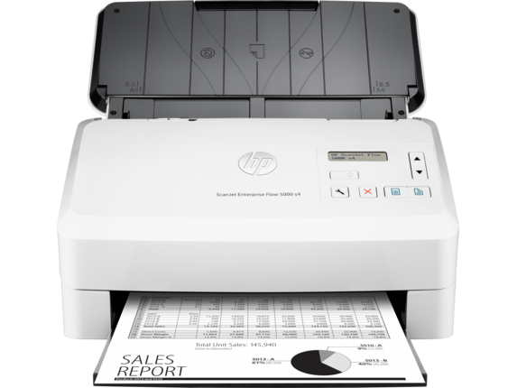Scanners, HP ScanJet Enterprise Flow 5000 s4 Sheet-feed Scanner