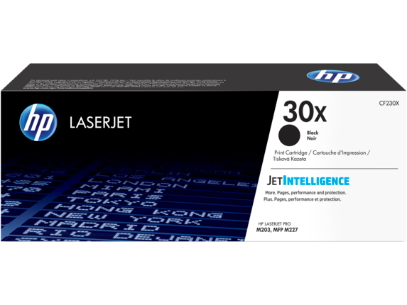 HP Laser Toner Cartridges and Kits, HP 30X High Yield Black Original LaserJet Toner Cartridge, CF230X