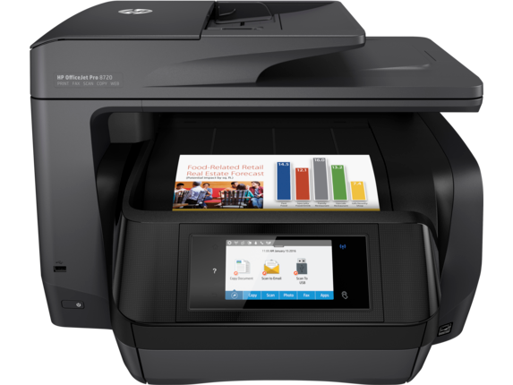 HP Officejet Pro 8720 HP Officejet Modèle d'imprimante HP