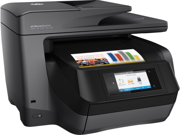 HP® OfficeJet Pro 8720 All-in-One Printer (M9L74A#B1H)