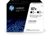 HP 87X CF287XD 2 db nagy kapacitású fekete eredeti LaserJet M501 M506 M527 tonerkazetta (2*18000 old.)