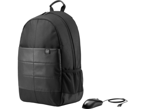 HP 15.6 Classic Backpack and Mouse