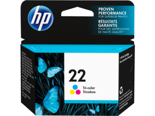 HP 22, (C9352AN) Tri-Color Original Ink Cartridge