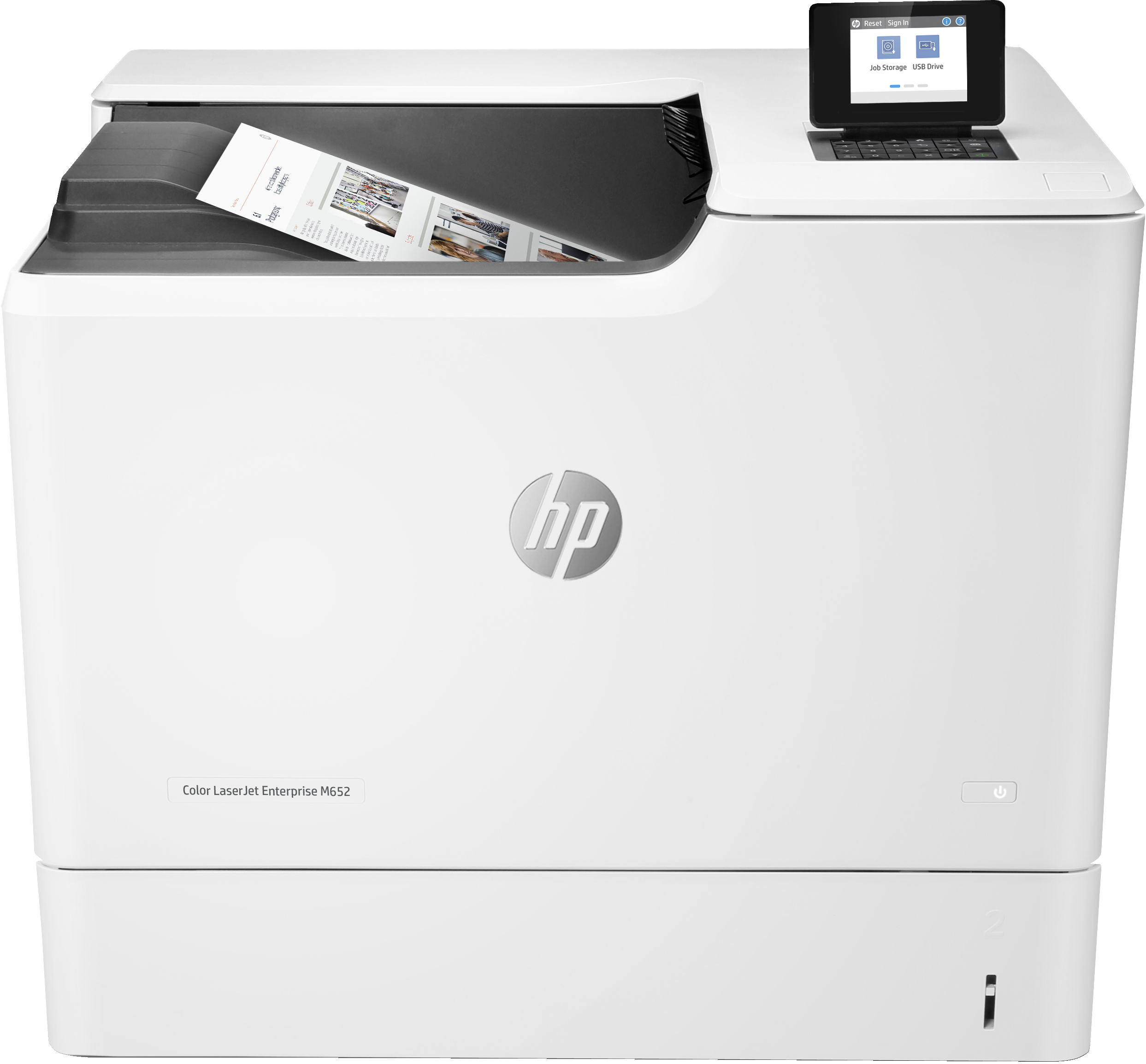 HP LaserJet M652dn Laser Printer - Color - Ethernet