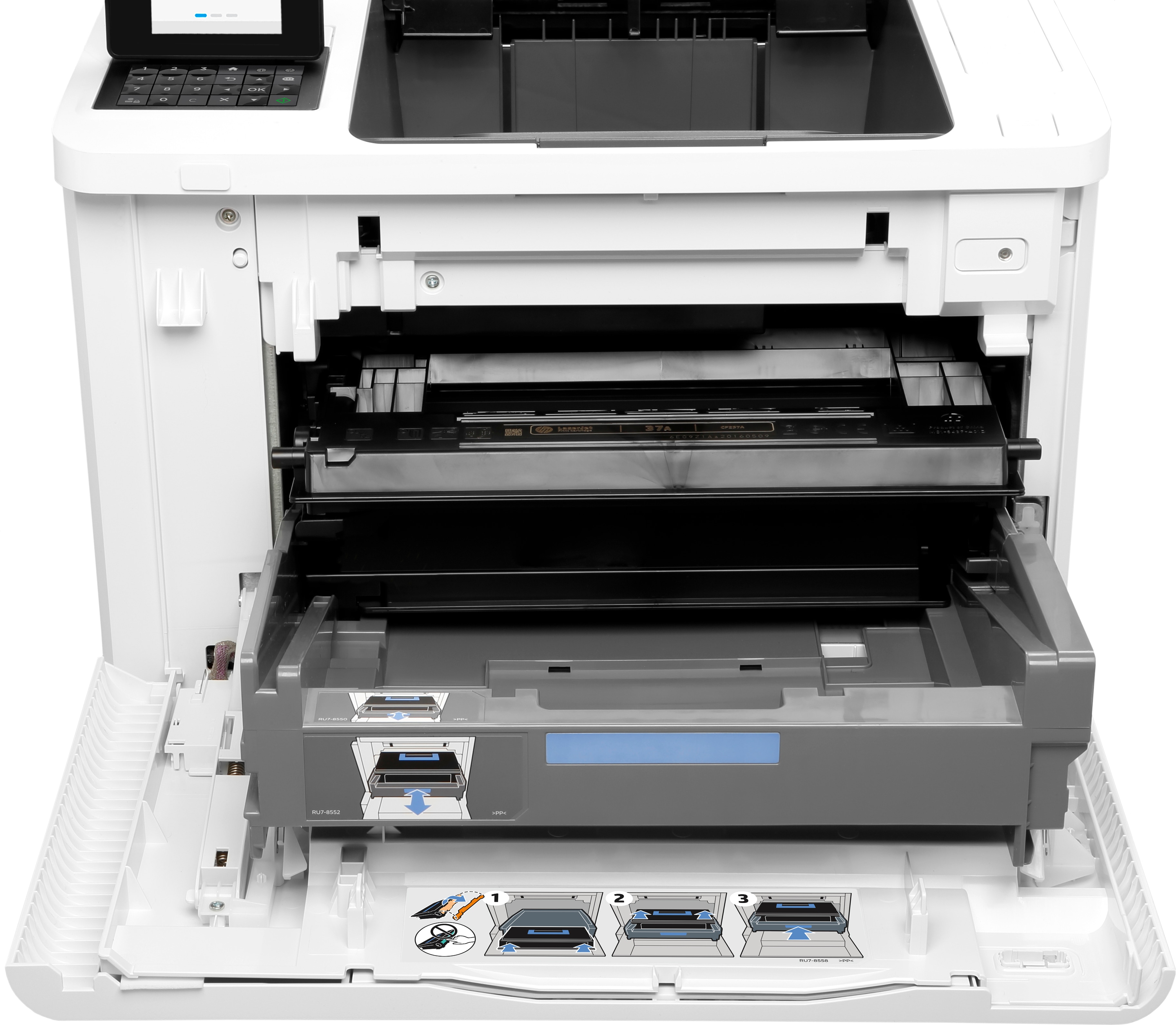 HP LaserJet M608 M608n Desktop Laser Printer - Monochrome - 65 ppm Mono - 1200 x 1200 dpi Print - Ma...
