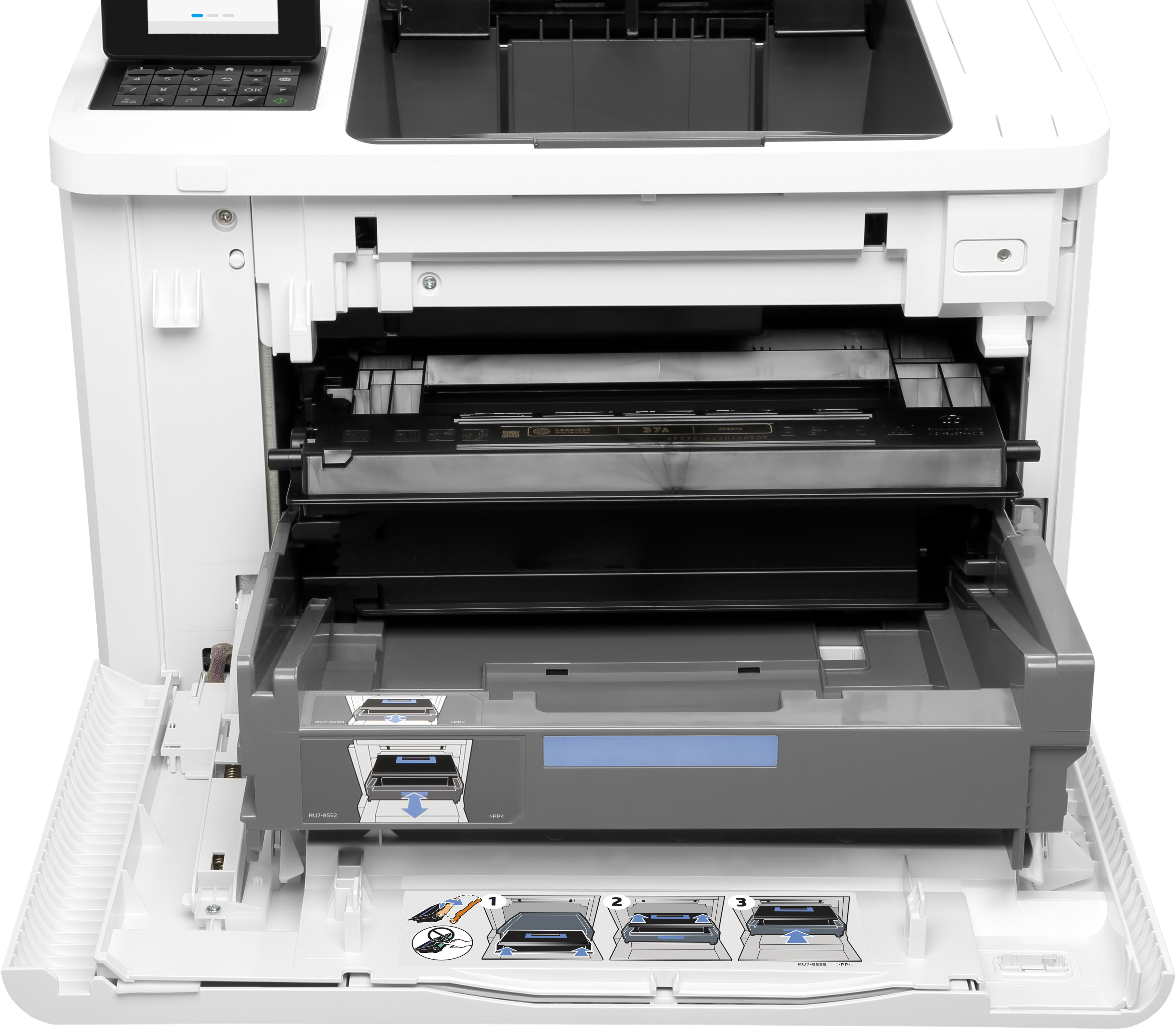 HP LaserJet M608 M608n Desktop Laser Printer - Monochrome - 65 ppm Mono - 1200 x 1200 dpi Print - Ma...