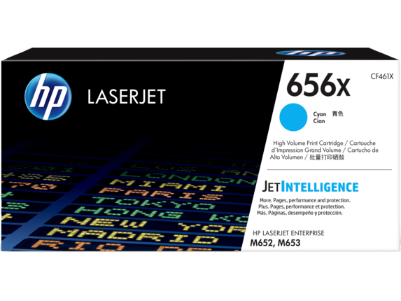 HP CF461X (656X) Toner cyan， 22K pages-