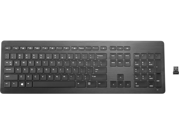 Keyboards/Mice and Input Devices, HP Wireless Premium Keyboard