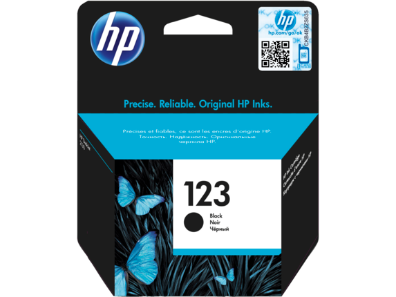 HP 123 Black Original Ink Cartridge | HP® Africa