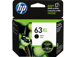 HP 63XL/63 High Yield Black and Standard Tricolor Ink Cartridge Bundle