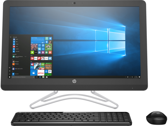 HP Home Desktop PCs, HP 24-e005z All-in-One PC X6B95AA