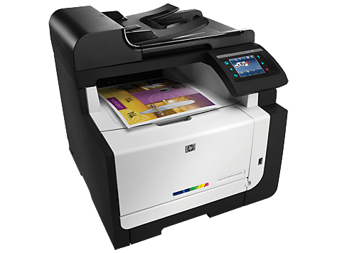 HP LaserJet Pro CM1415 彩色多功能印表機系列