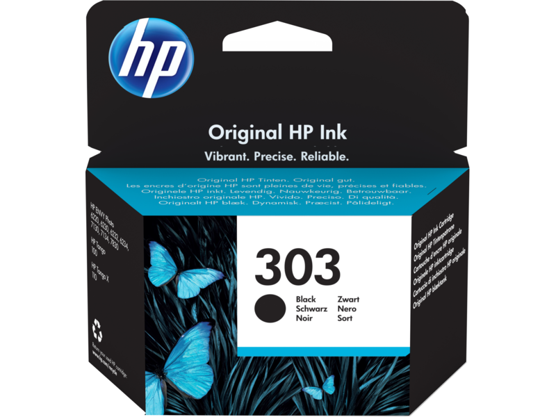 HP 303 EXTRA LARGE ORIGINAL BLACK INK *600 pages - ORIGINAL INK
