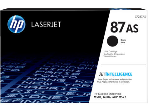 HP CF287AS 87AS fekete eredeti LaserJet M501 M506 M527 tonerkazetta (6000 old.)